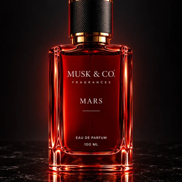 Musk & Co mars studio fragrance artwork